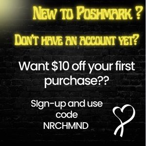 If you are new to Poshmark and do NOT have an account yet.